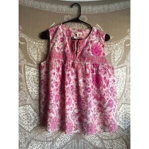 Rebecca Taylor 100% Silk Dreamweaver Top Size 4